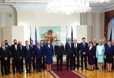 Президентът обяви състава на новия служебен кабинет (ВИДЕО)