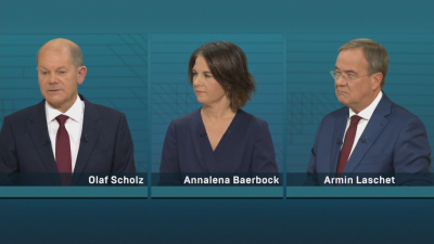 Телевизионен сблъсък: Дебат на кандидатите за канцлер на Германия