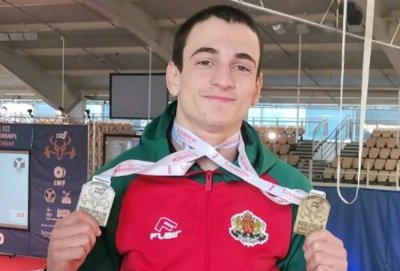 Трети български медал на Европейското по щанги за младежи