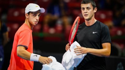 Андреев и Лазаров отпаднаха на двойки от Sofia Open
