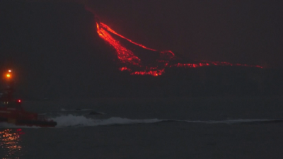 Нов поток лава изхвърли вулканът на остров Ла Палма