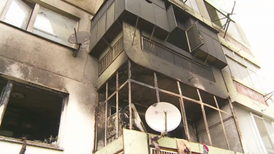 Две малки деца загинаха при пожар в апартамент във Варна