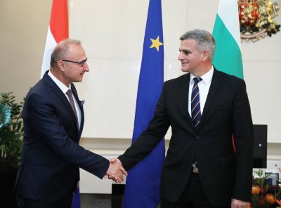 Стефан Янев се срещна с хърватския външен министър