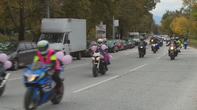 Шествие на жени мотористи се проведе днес в Пловдив под мотото