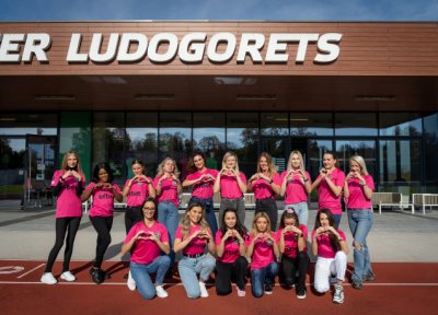 Дамите на Лудогорец стартират кампания в подкрепя на борбата с рака на гърдата