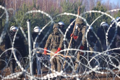Напрежение по границата между Полша и Беларус