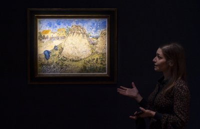 Картина на Винсент Ван Гог 1853 1890 открадната от нацистите по