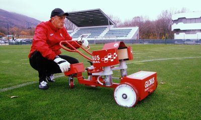 Вратарите на България вече тренират с машина топкохвъргач