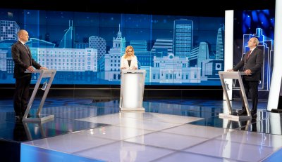 Българската национална телевизия излъчва единствения дебат между кандидатите за президент