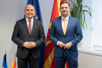 Илхан Кючюк се срещна с външния министър на Република Северна Македония