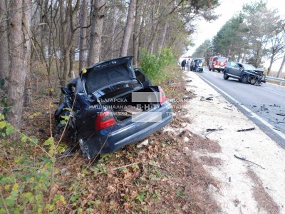 18 годишни младеж и 42 годишна жена загинаха при катастрофа на пътя