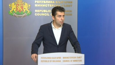 Премиерът Кирил Петков дава изявление след първото заседание на Министерския