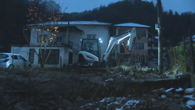 След поройните дъждове в Югозападна България един от най пострадалите градове