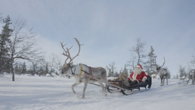 Дядо Коледа тръгна от Лапландия