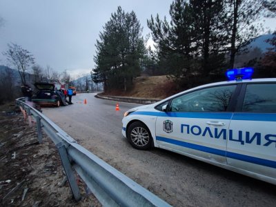 Мъж загина в катастрофа на пътя Банско - Гоце Делчев