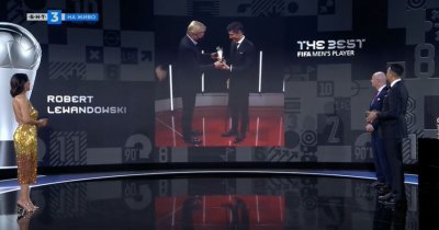 Роберт Левандовски спечели приза "Най-добър футболист на ФИФА" за 2021 г.