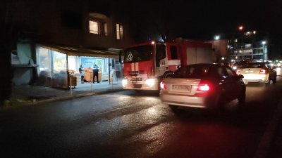 Пожар горя в жилищна кооперация в Бургас Инцидентът е станал малко