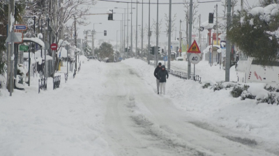 Сковаващ студ в Гърция и Турция
