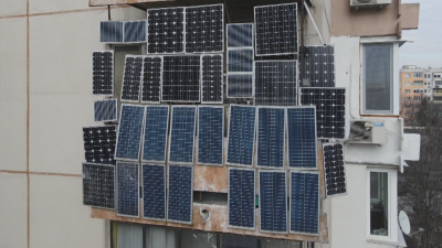 Слънчеви панели в панелния блок - как един инженер пести от сметките за ток?