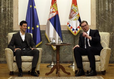 Новак Джокович се срещна със сръбския президент Александър Вучич Тенис