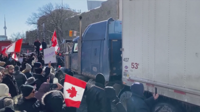 В Канада протестите на шофьори на камиони преминаха от столицата