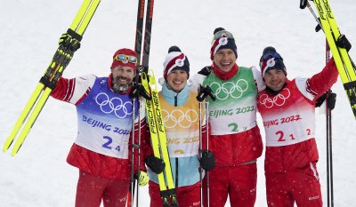 Русия спечели златото в щафетата при мъжете на ски-бягането