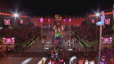 Карнавалът в Ница се завърна след като миналата година беше