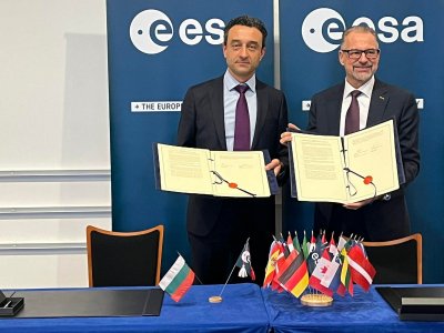 България и Европейската космическа агенция подписаха Споразумение за европейска кооперираща държава