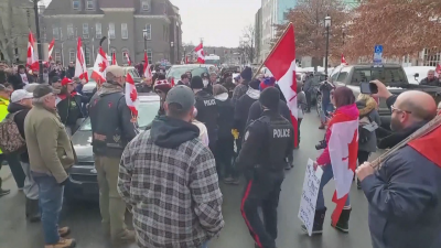 Протестите в Канада: Съдия разпореди спиране на блокадата на границата със САЩ