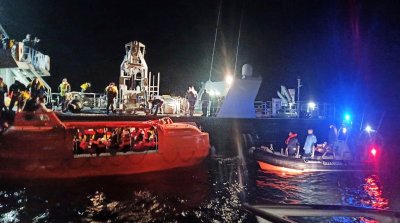 МВнР: 9 българи са в неизвестност след пожара на ферибот в Йонийско море