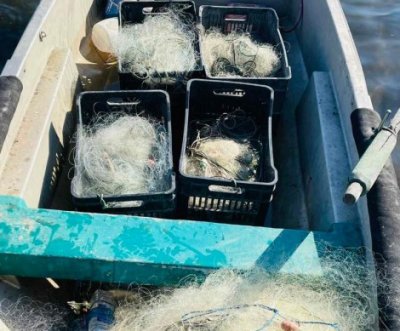 800 метра бракониерски мрежи извадиха служители на агенцията по рибарство