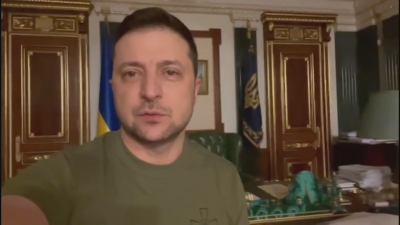 Във видеопослание в Инстаграм украинският президент Зеленски отново опроверга твърдения