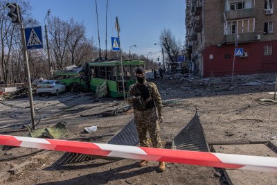Поне две жертви при руски удари срещу Киев Поразени са