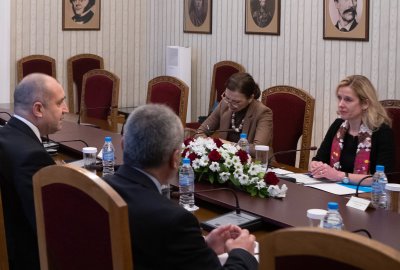 Президентът се срещна с представителя на УНИЦЕФ в България