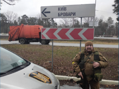 Специално за БНТ от фронта предава украинският доброволец от български