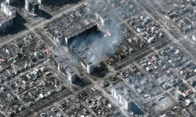 Жилищен район на Киев попадна под обстрел пострадали са сгради