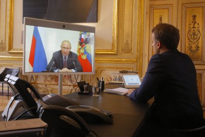 Макрон и Путин са обсъдили ситуацията в Украйна