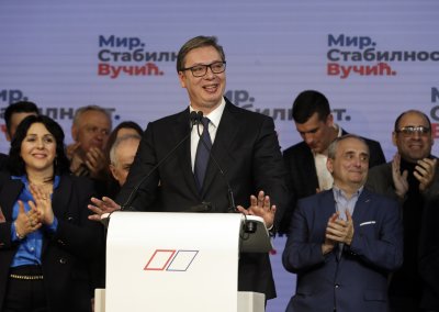 От нашите пратеници: Втори мандат за Вучич при 60% избирателна активност в Сърбия