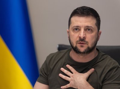 В 41 ия ден от войната в Украйна Володимир Зеленски