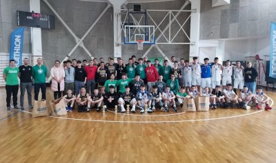 Баскетболният отбор на Левски при кадетите спечели LP CUP 2022