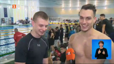 Братята Калоян и Никола Левтерови мечтаят да плуват заедно на Олимпийските игри в Париж