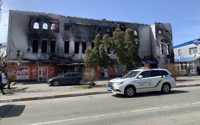 Бруно Бекман за БНТ: Разрухата в украинския град Макарив след края на боевете