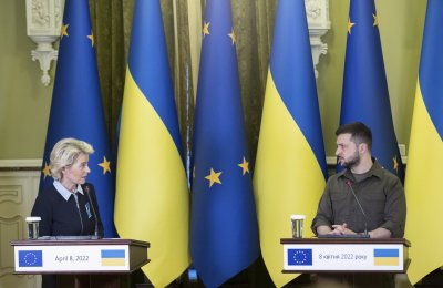 Украйна принадлежи към европейското семейство това послание чу президентът