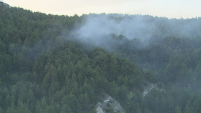 Пожарите в Югозападна България започнаха по рано от обикновено В Илинденци общ