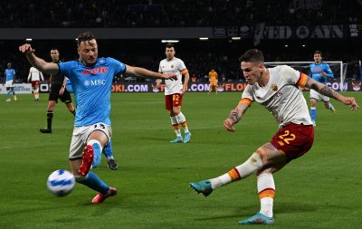 Рома охлади шампионските амбиции на Наполи с гол в добавеното време