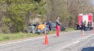 Тежка катастрофа с двама загинали на пътя София Варна