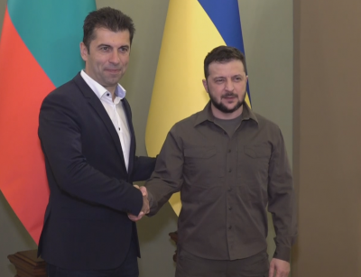 Започна срещата между българския премиер Кирил Петков и украинския президент