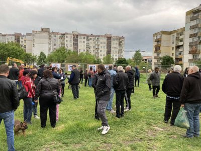 Жители на пловдивския квартал Кючук Париж излязоха на протест срещу