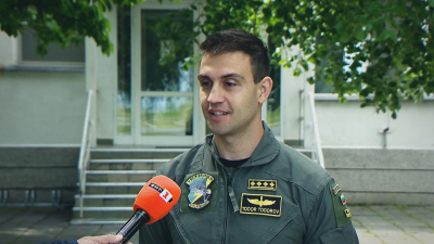 Капитан Тодор Тодоров, пилот на изтребител F-16: Научих се да побеждавам във въздушния бой
