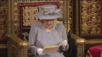 Кралица Елизабет Втора няма да присъства на откриването на парламента